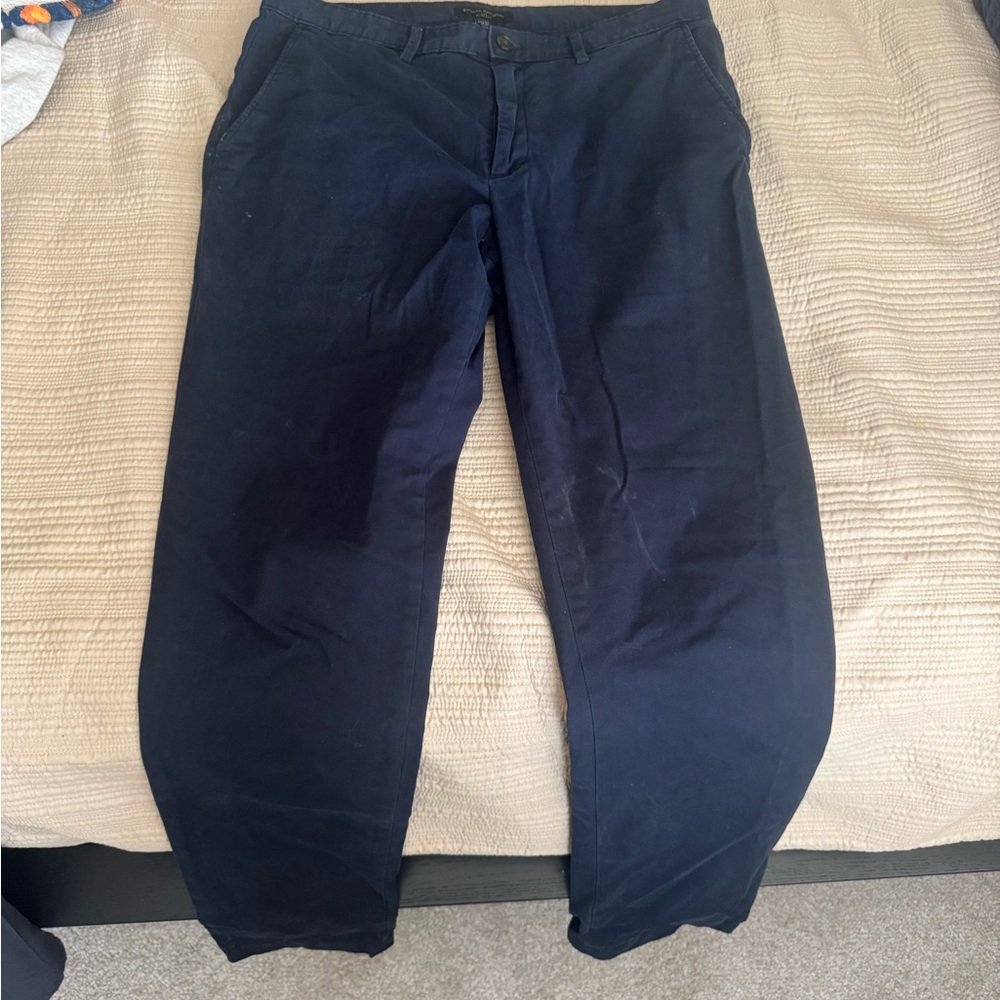 Banana Republic Blue Slim Fit Chinos